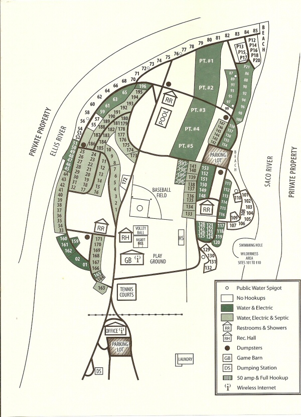 Glen Ellis Site Map
